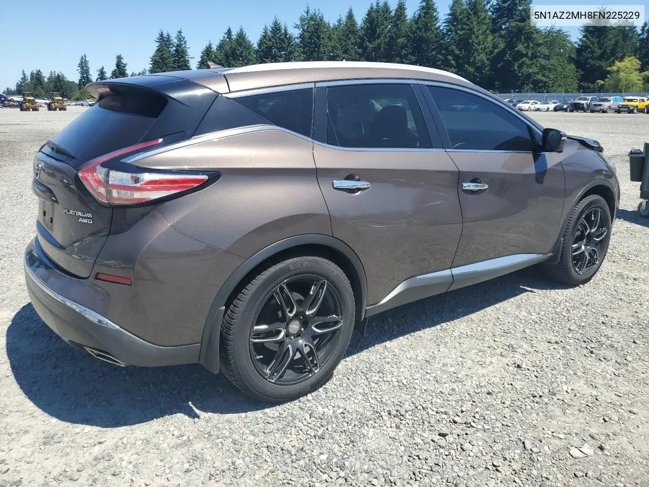 2015 Nissan Murano S VIN: 5N1AZ2MH8FN225229 Lot: 62321005