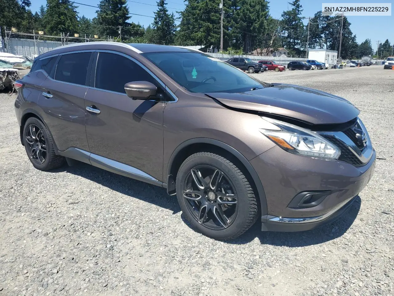 2015 Nissan Murano S VIN: 5N1AZ2MH8FN225229 Lot: 62321005