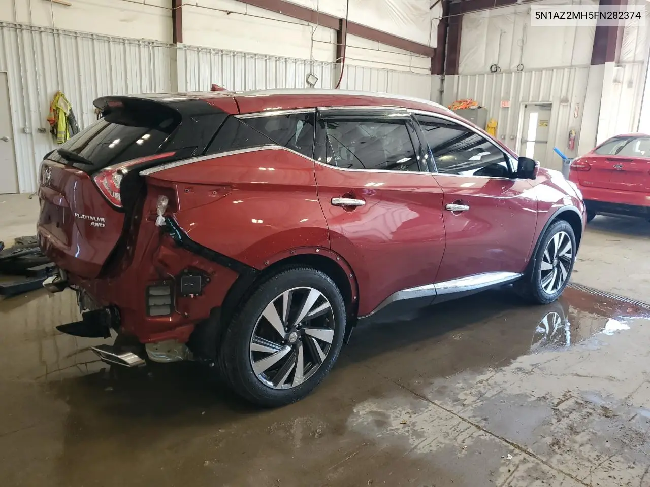 2015 Nissan Murano S VIN: 5N1AZ2MH5FN282374 Lot: 62845675