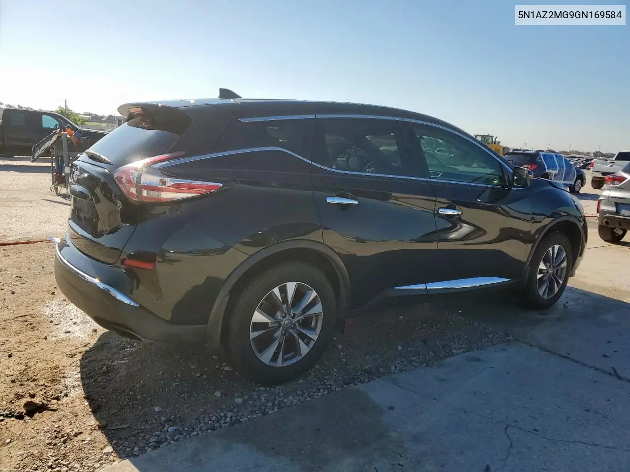 2016 Nissan Murano S VIN: 5N1AZ2MG9GN169584 Lot: 56417025