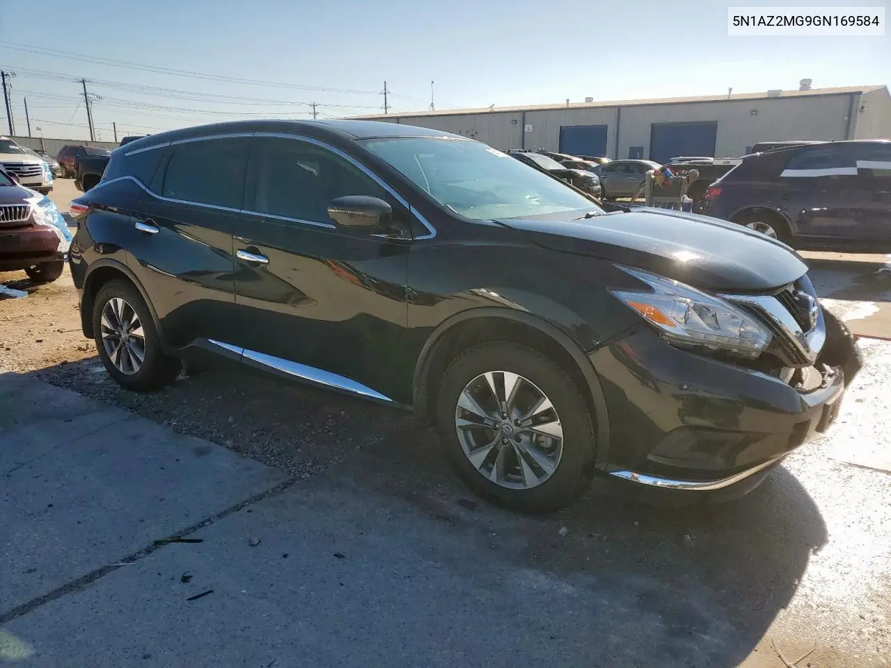 2016 Nissan Murano S VIN: 5N1AZ2MG9GN169584 Lot: 56417025