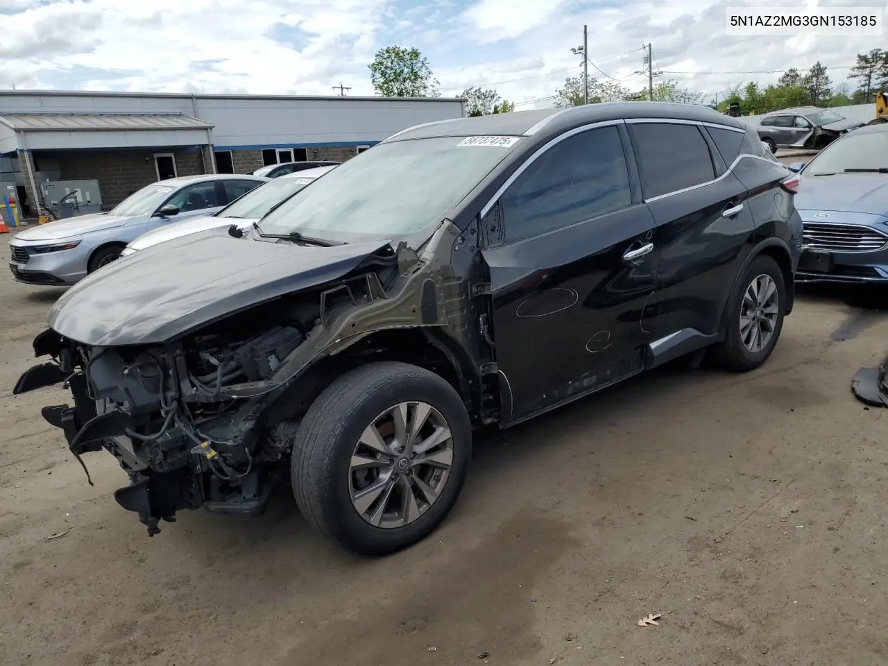 2016 Nissan Murano S VIN: 5N1AZ2MG3GN153185 Lot: 56737475