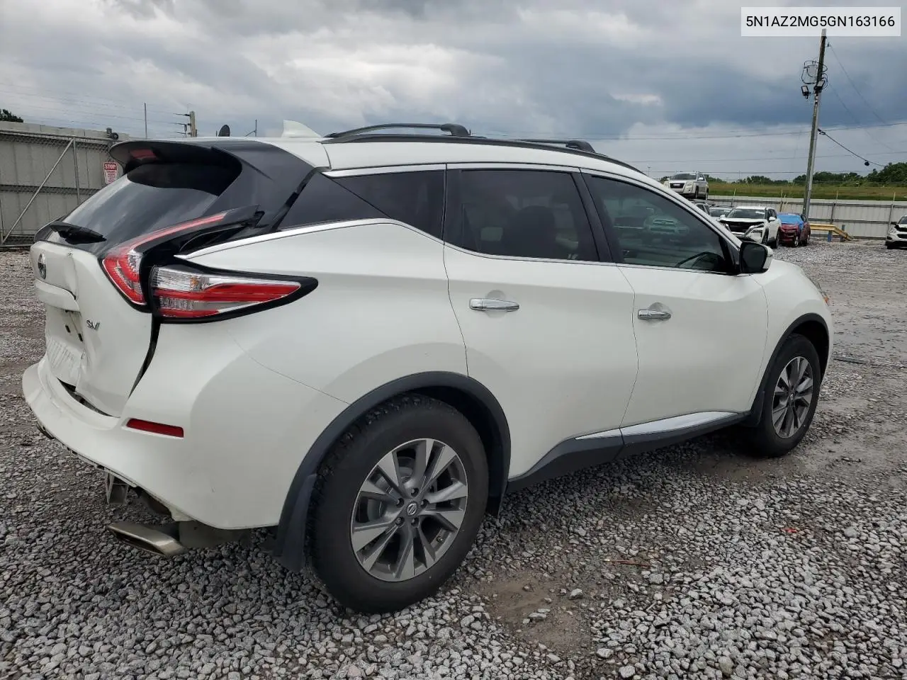 2016 Nissan Murano S VIN: 5N1AZ2MG5GN163166 Lot: 56920095