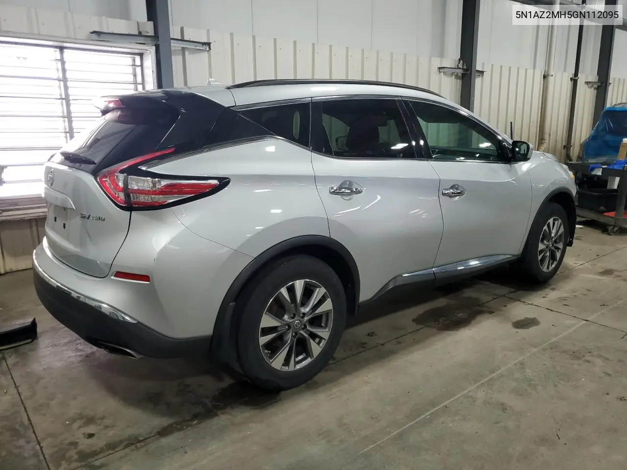 2016 Nissan Murano S VIN: 5N1AZ2MH5GN112095 Lot: 62897095