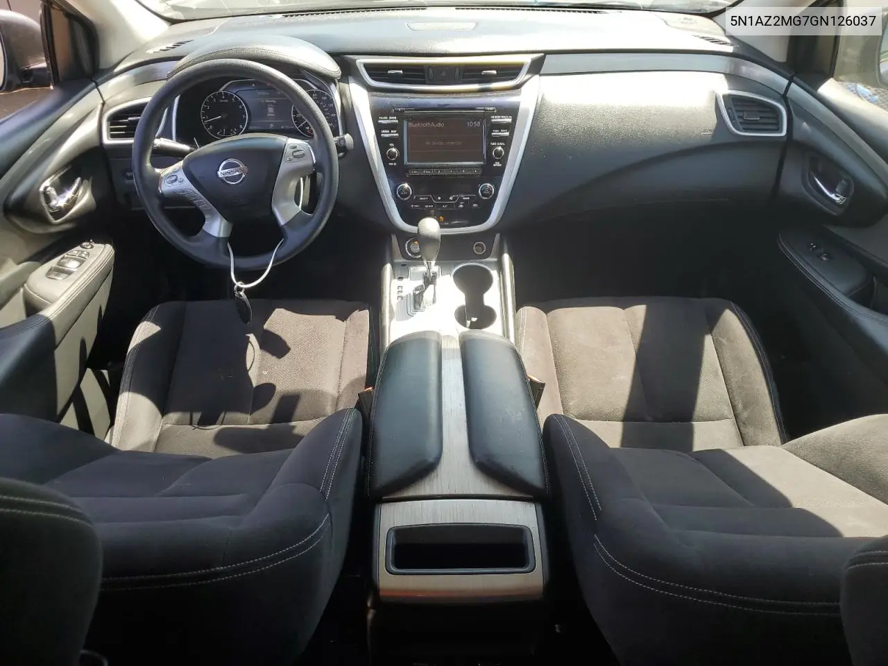 2016 Nissan Murano S VIN: 5N1AZ2MG7GN126037 Lot: 62959735