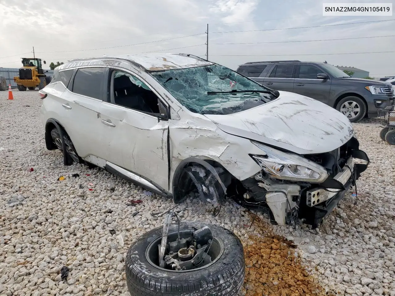2016 Nissan Murano S VIN: 5N1AZ2MG4GN105419 Lot: 63127625