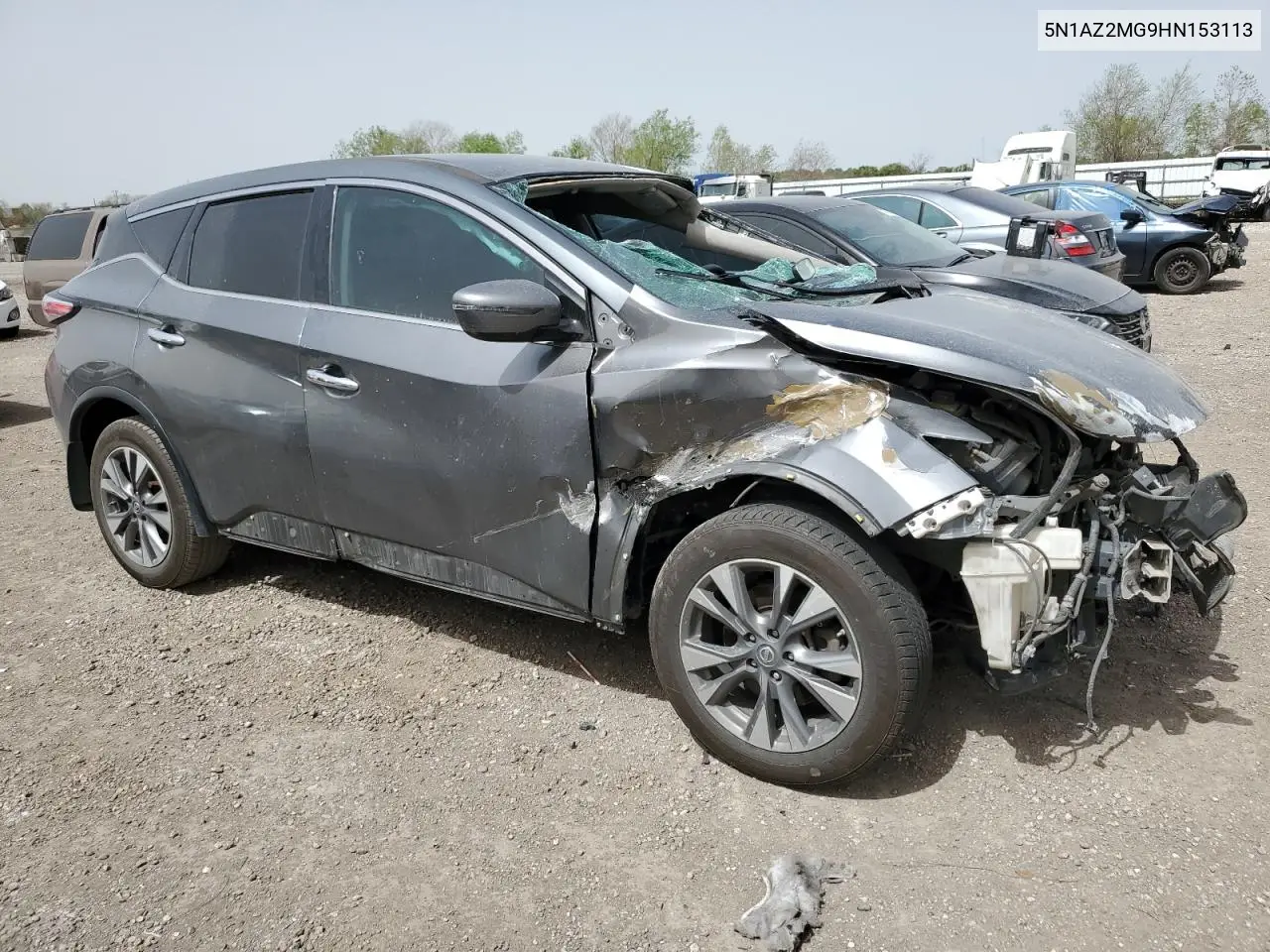2017 Nissan Murano S VIN: 5N1AZ2MG9HN153113 Lot: 49776795
