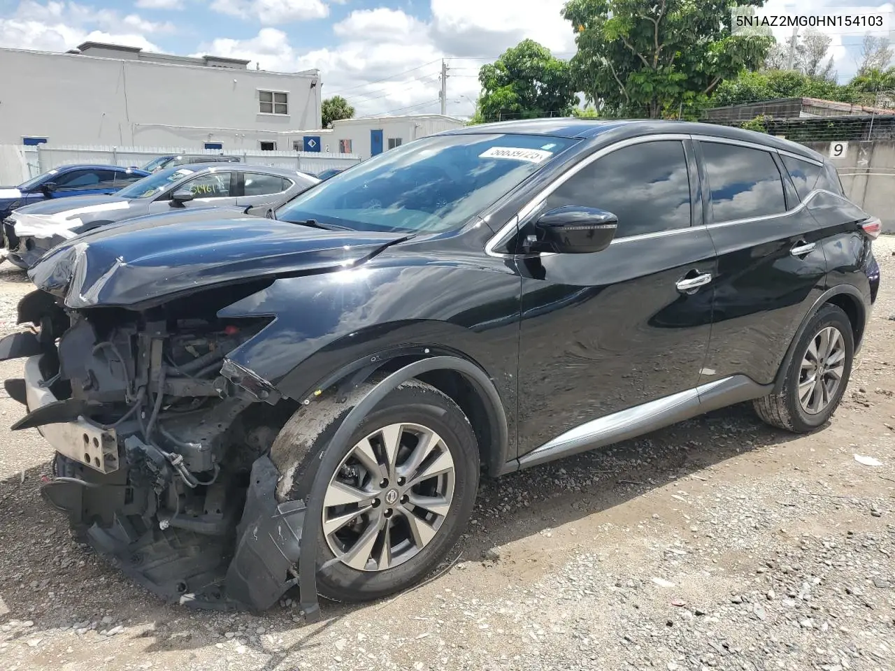 2017 Nissan Murano S VIN: 5N1AZ2MG0HN154103 Lot: 56639725