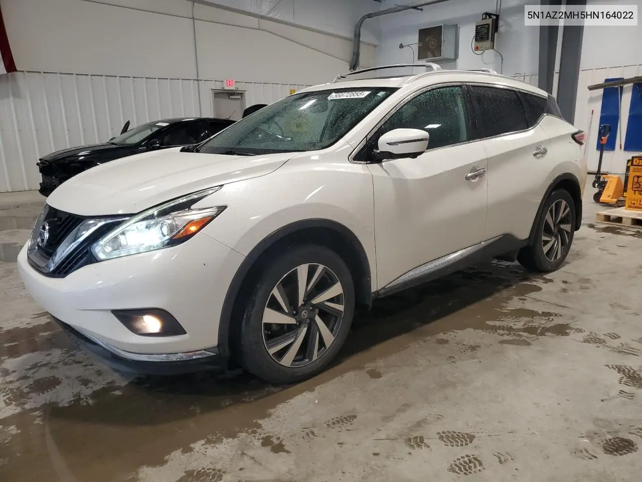 2017 Nissan Murano S VIN: 5N1AZ2MH5HN164022 Lot: 56672855