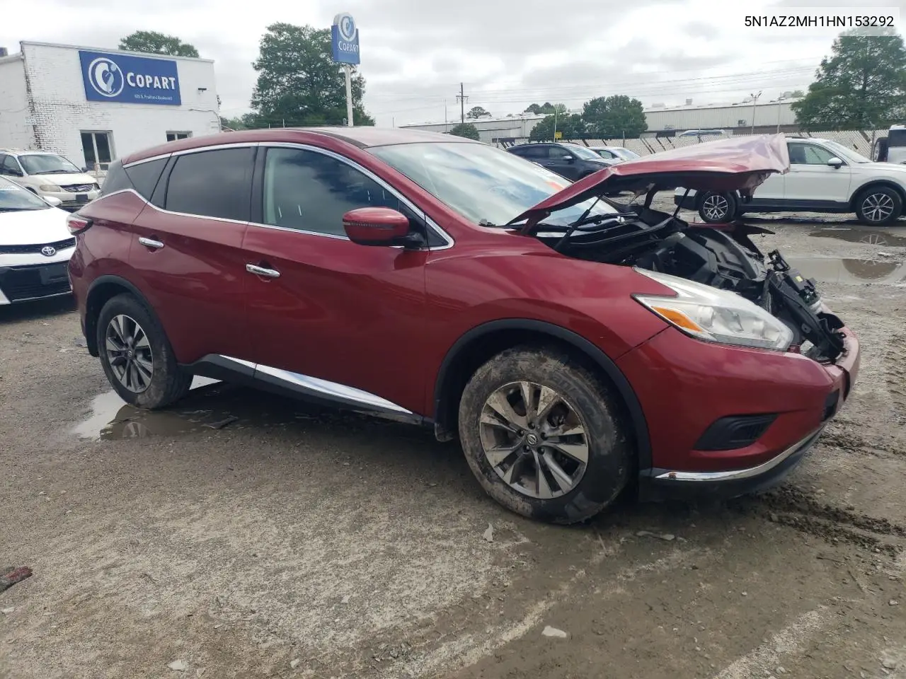 2017 Nissan Murano S VIN: 5N1AZ2MH1HN153292 Lot: 56740665