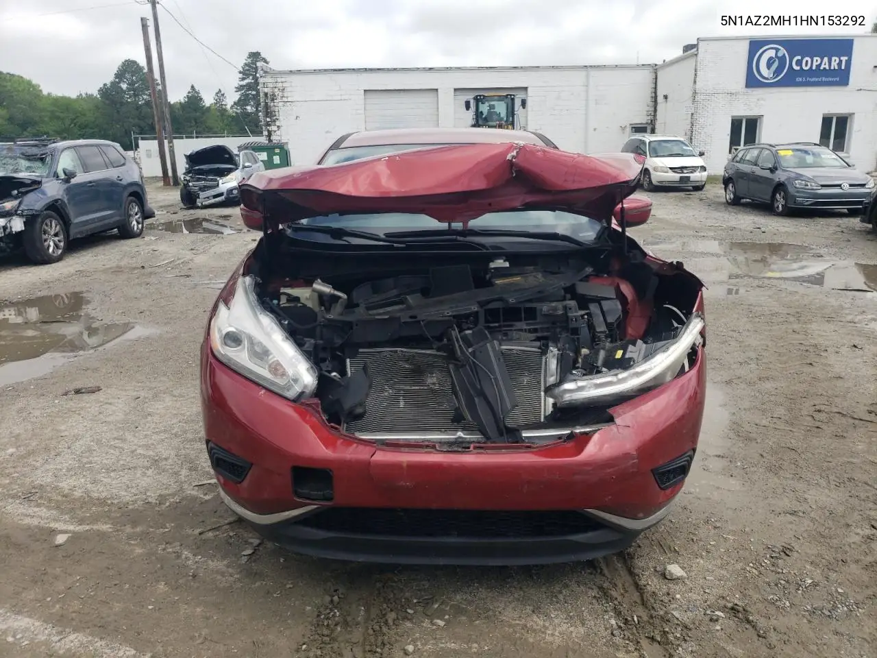 2017 Nissan Murano S VIN: 5N1AZ2MH1HN153292 Lot: 56740665