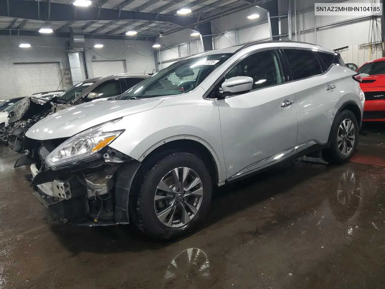 2017 Nissan Murano S VIN: 5N1AZ2MH8HN104185 Lot: 56904725