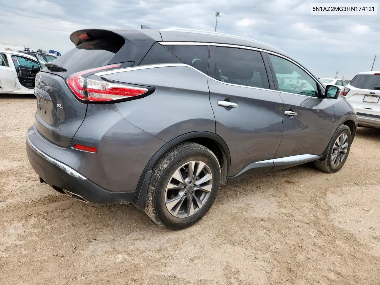 2017 Nissan Murano S VIN: 5N1AZ2MG3HN174121 Lot: 61374665