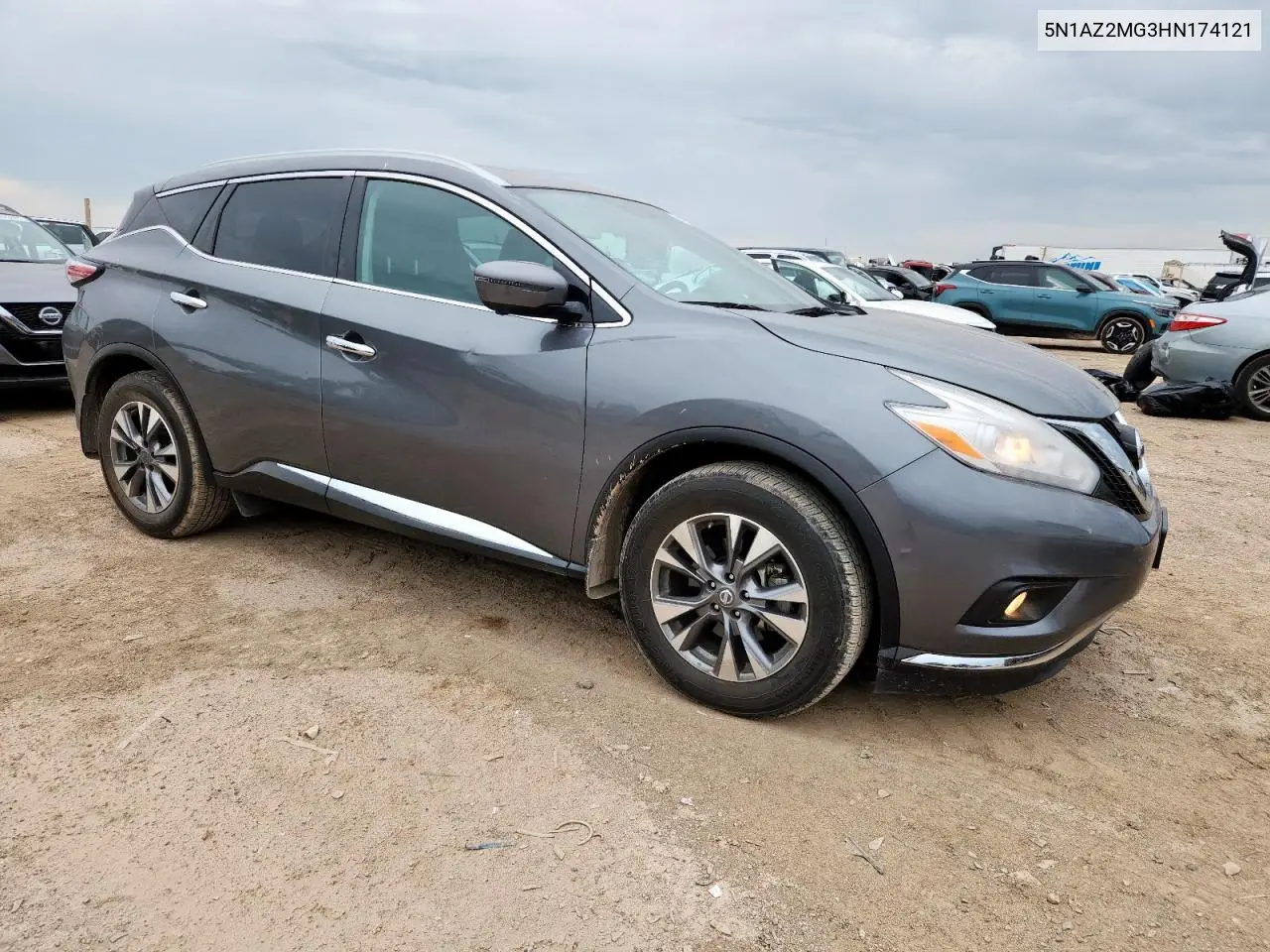 2017 Nissan Murano S VIN: 5N1AZ2MG3HN174121 Lot: 61374665