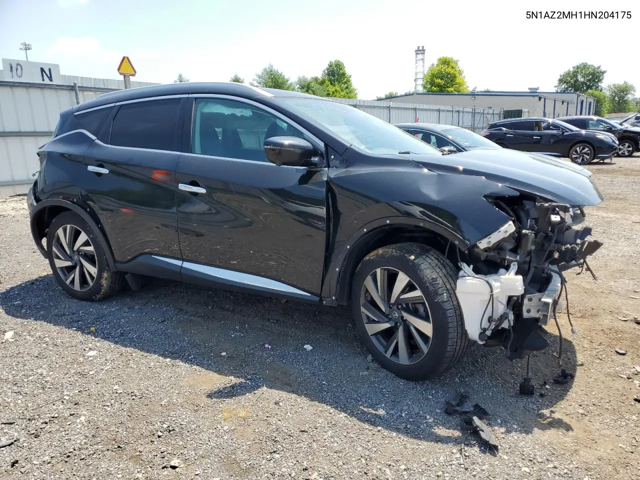 2017 Nissan Murano S VIN: 5N1AZ2MH1HN204175 Lot: 62381105