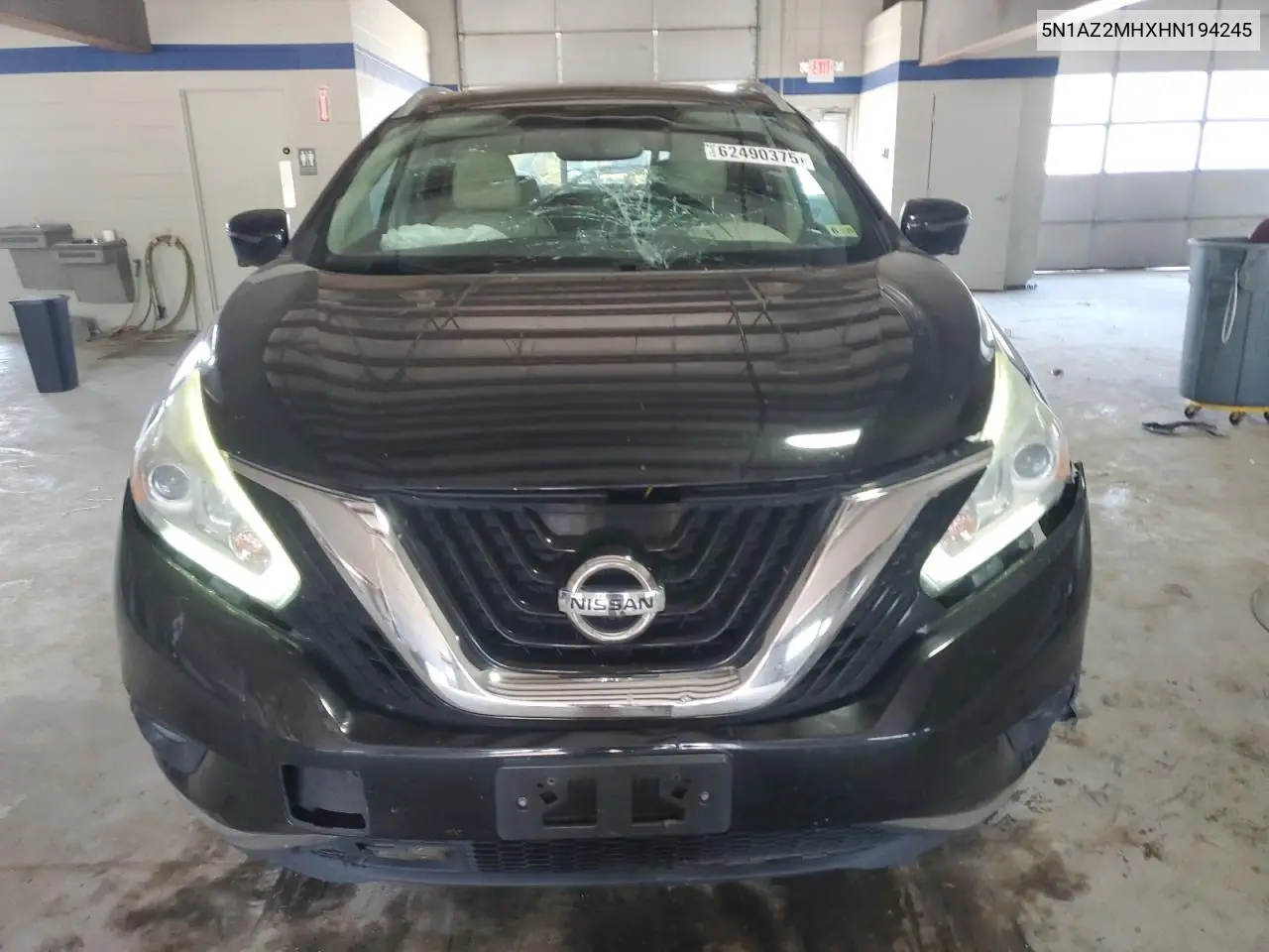 2017 Nissan Murano S VIN: 5N1AZ2MHXHN194245 Lot: 62490375