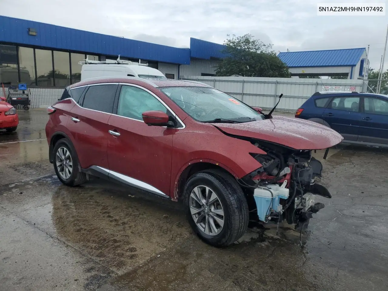 2017 Nissan Murano S VIN: 5N1AZ2MH9HN197492 Lot: 62725015
