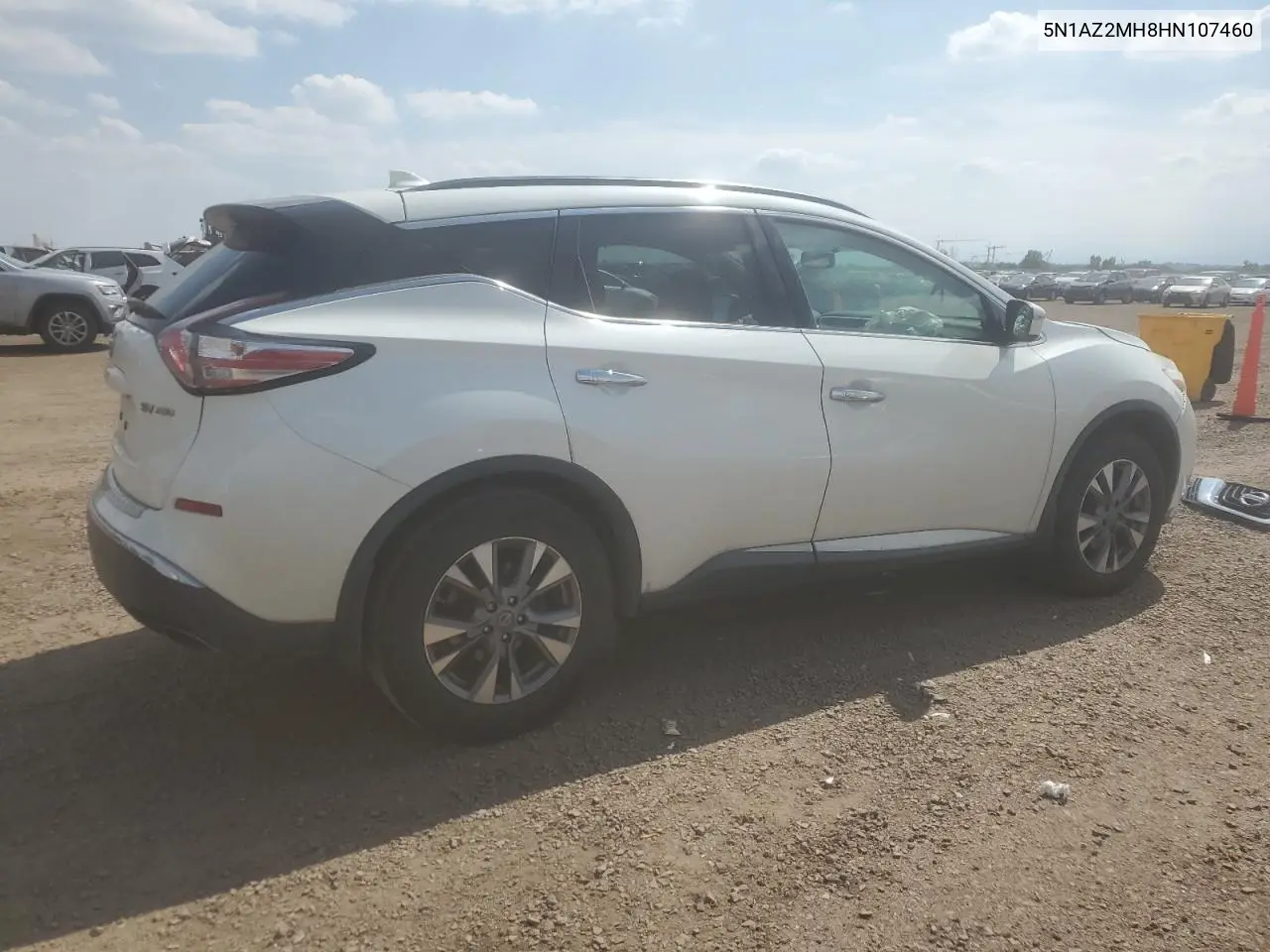 2017 Nissan Murano S VIN: 5N1AZ2MH8HN107460 Lot: 63145805