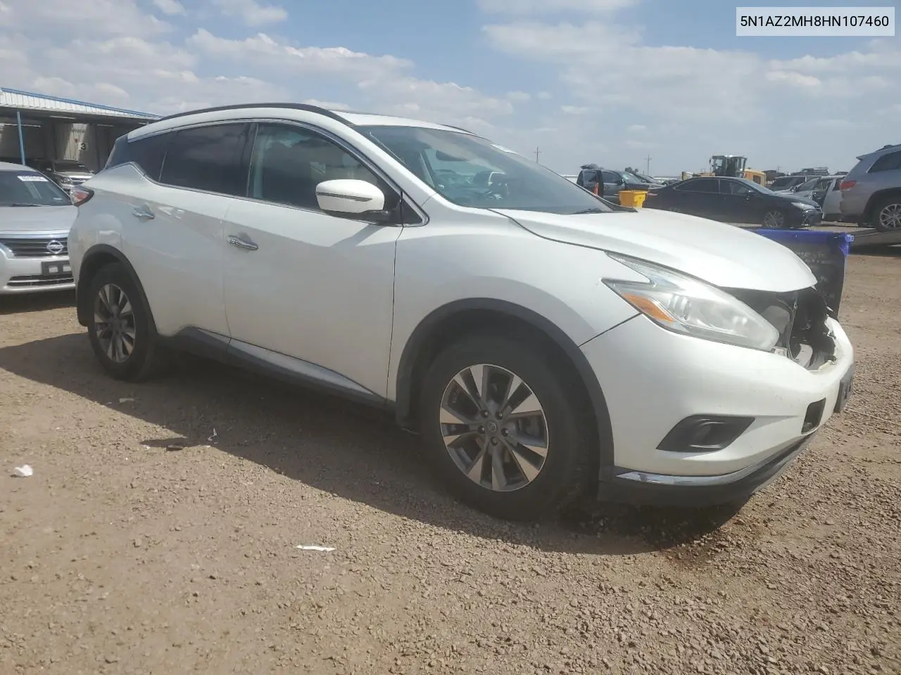 2017 Nissan Murano S VIN: 5N1AZ2MH8HN107460 Lot: 63145805