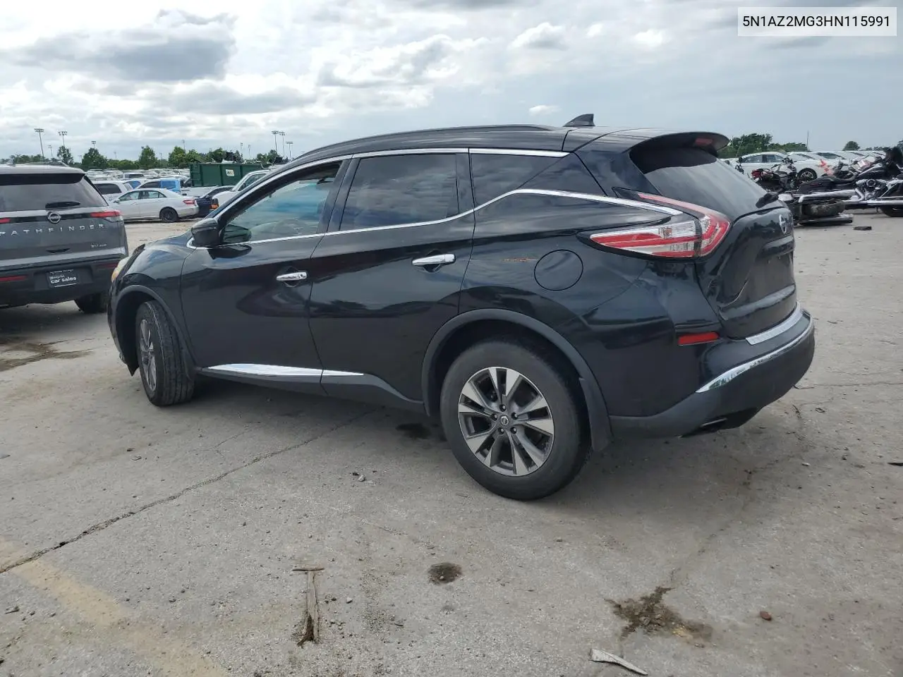 2017 Nissan Murano S VIN: 5N1AZ2MG3HN115991 Lot: 63273595