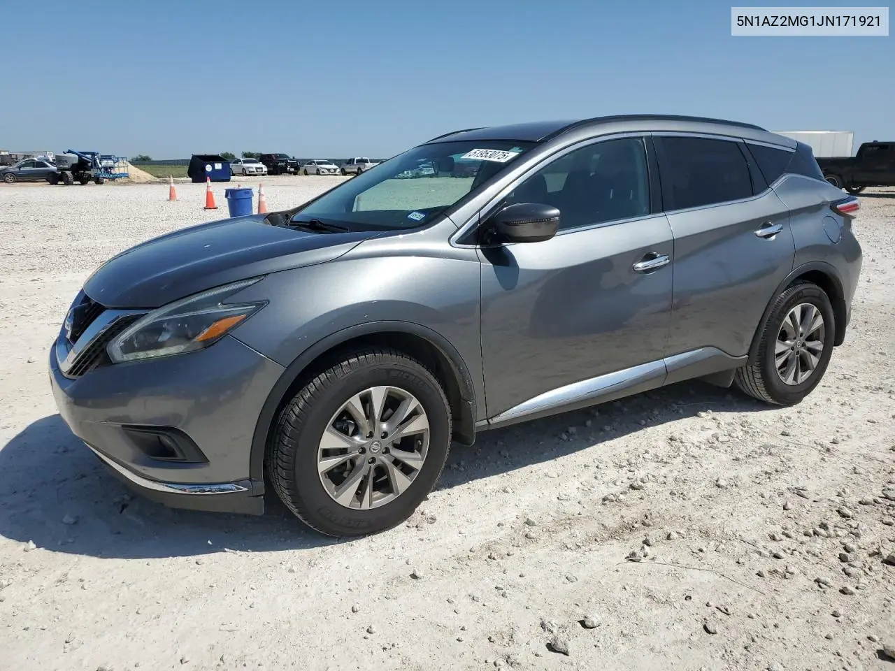 2018 Nissan Murano S VIN: 5N1AZ2MG1JN171921 Lot: 51953075
