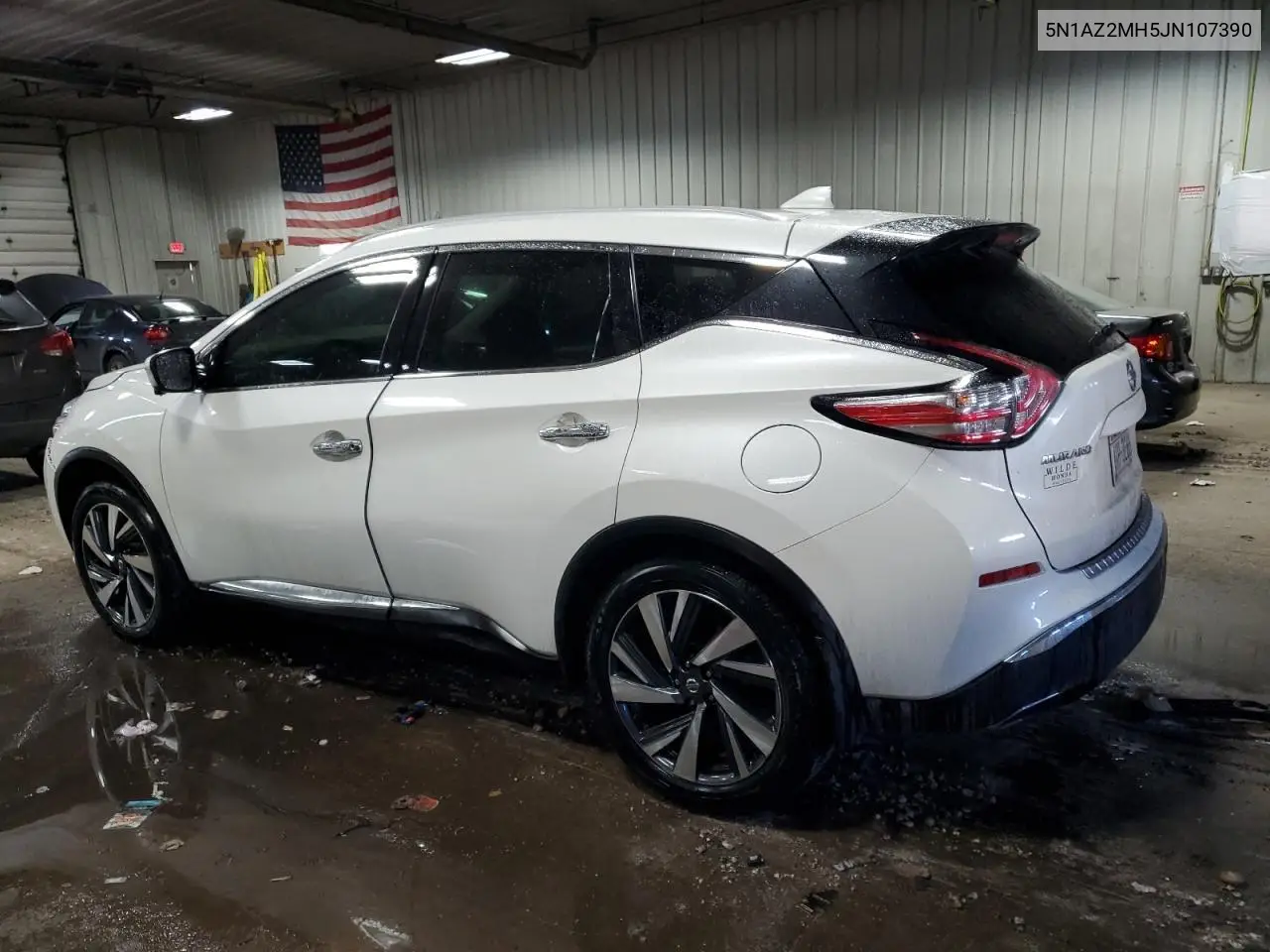 2018 Nissan Murano S VIN: 5N1AZ2MH5JN107390 Lot: 53492085