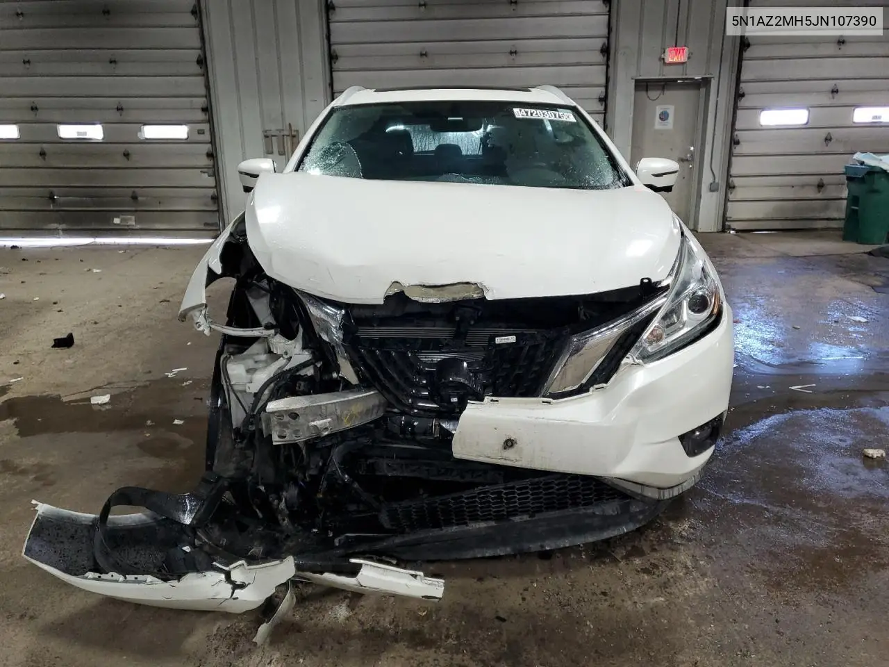 2018 Nissan Murano S VIN: 5N1AZ2MH5JN107390 Lot: 53492085
