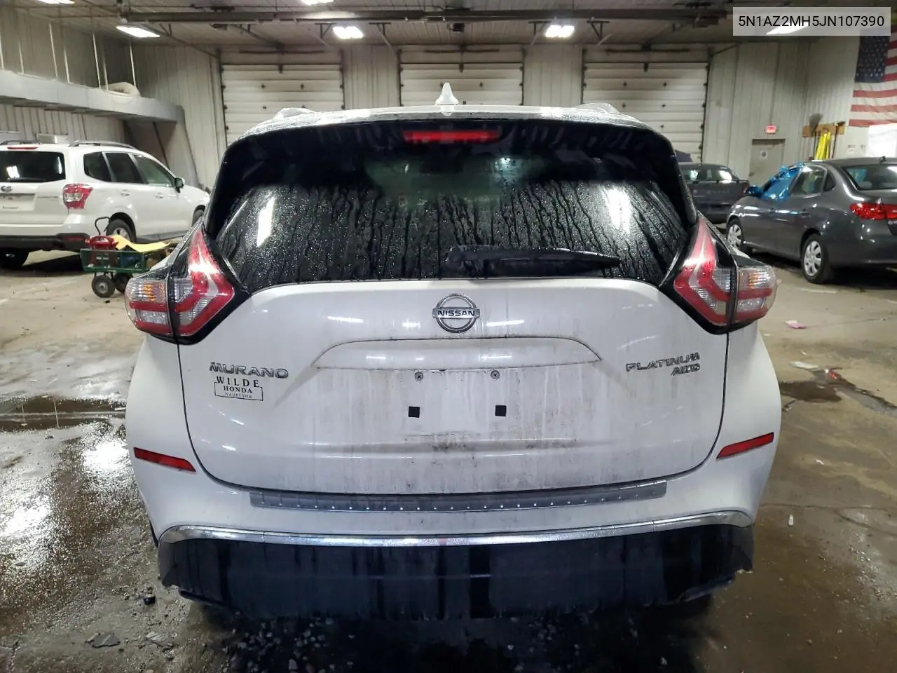 2018 Nissan Murano S VIN: 5N1AZ2MH5JN107390 Lot: 53492085