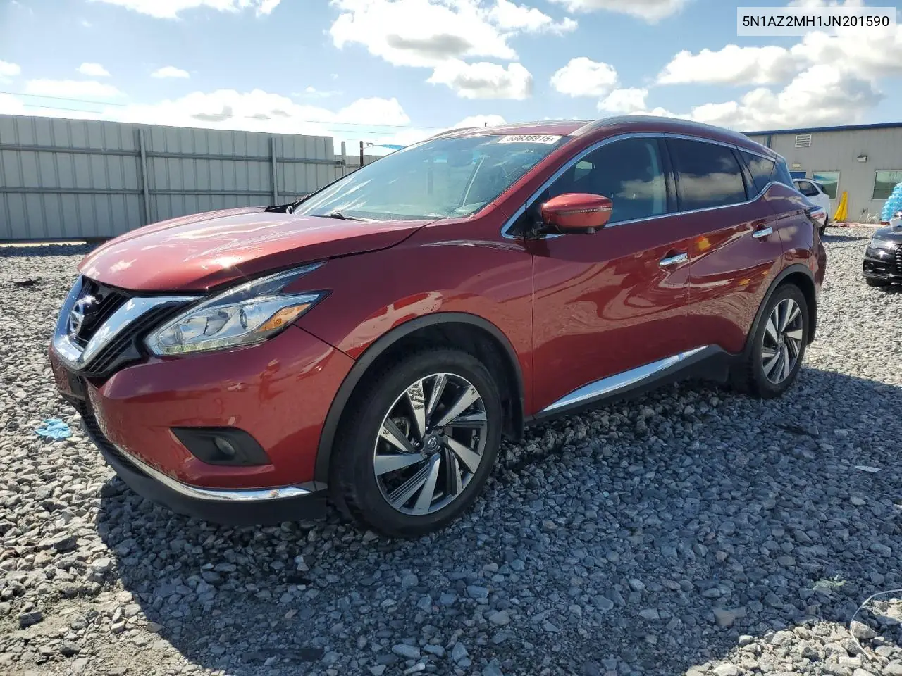2018 Nissan Murano S VIN: 5N1AZ2MH1JN201590 Lot: 56638915