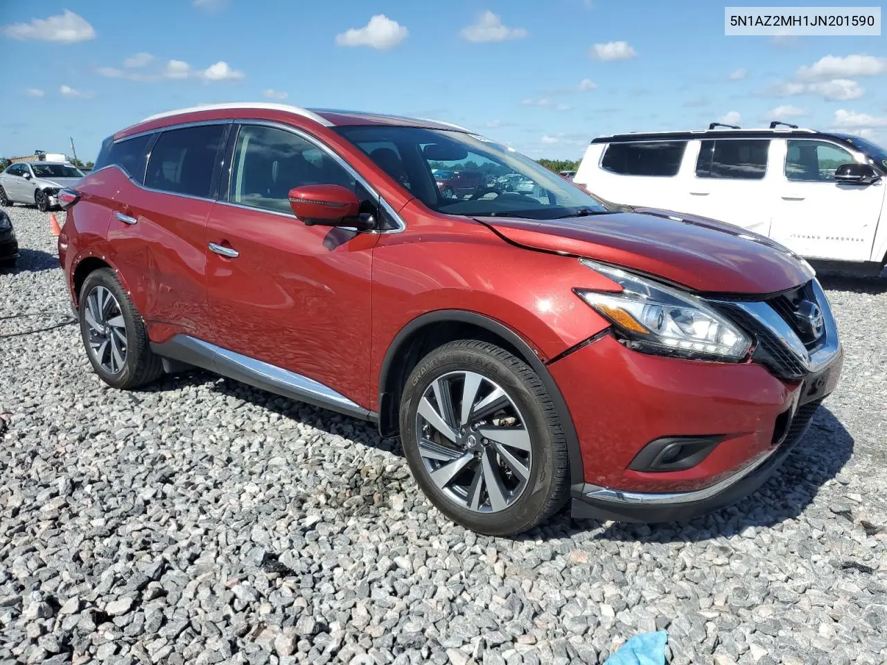 2018 Nissan Murano S VIN: 5N1AZ2MH1JN201590 Lot: 56638915