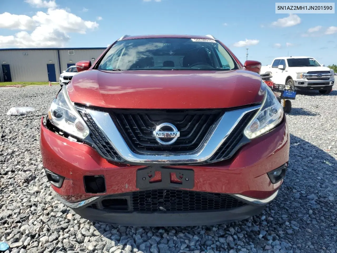 2018 Nissan Murano S VIN: 5N1AZ2MH1JN201590 Lot: 56638915