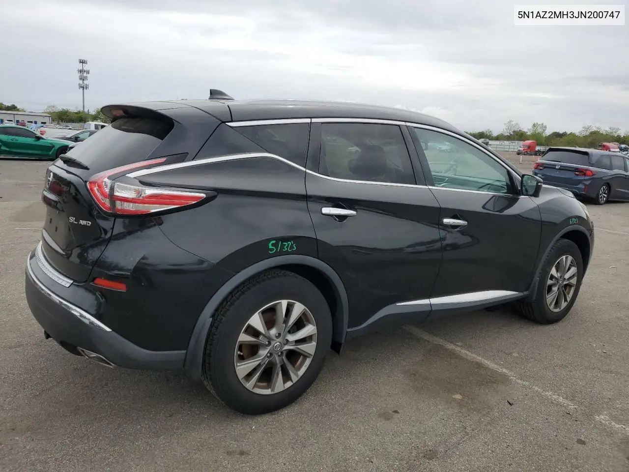 2018 Nissan Murano S VIN: 5N1AZ2MH3JN200747 Lot: 56721835