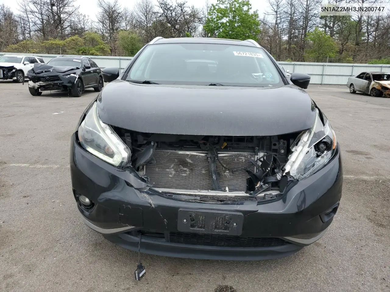 2018 Nissan Murano S VIN: 5N1AZ2MH3JN200747 Lot: 56721835