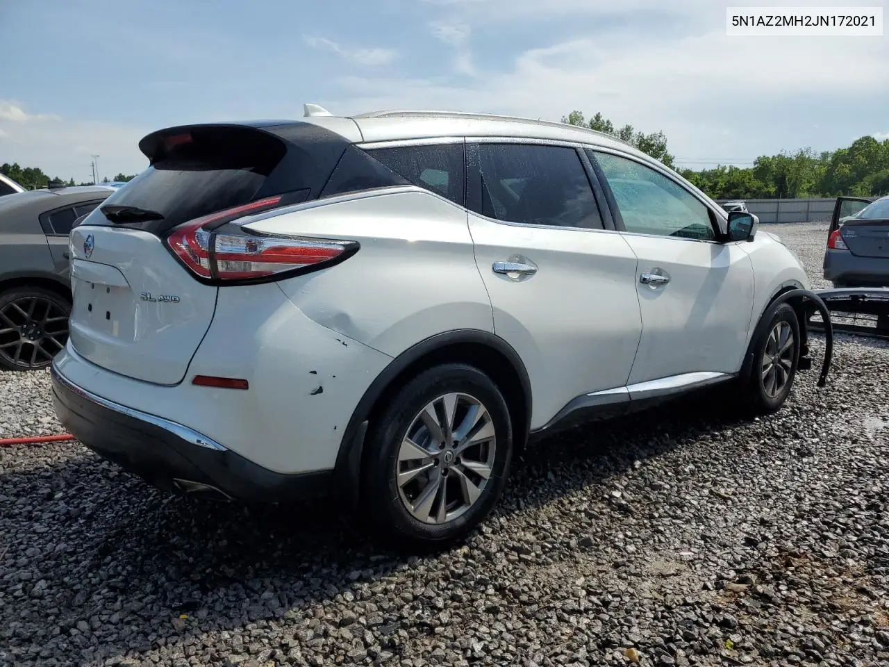 2018 Nissan Murano S VIN: 5N1AZ2MH2JN172021 Lot: 57139955