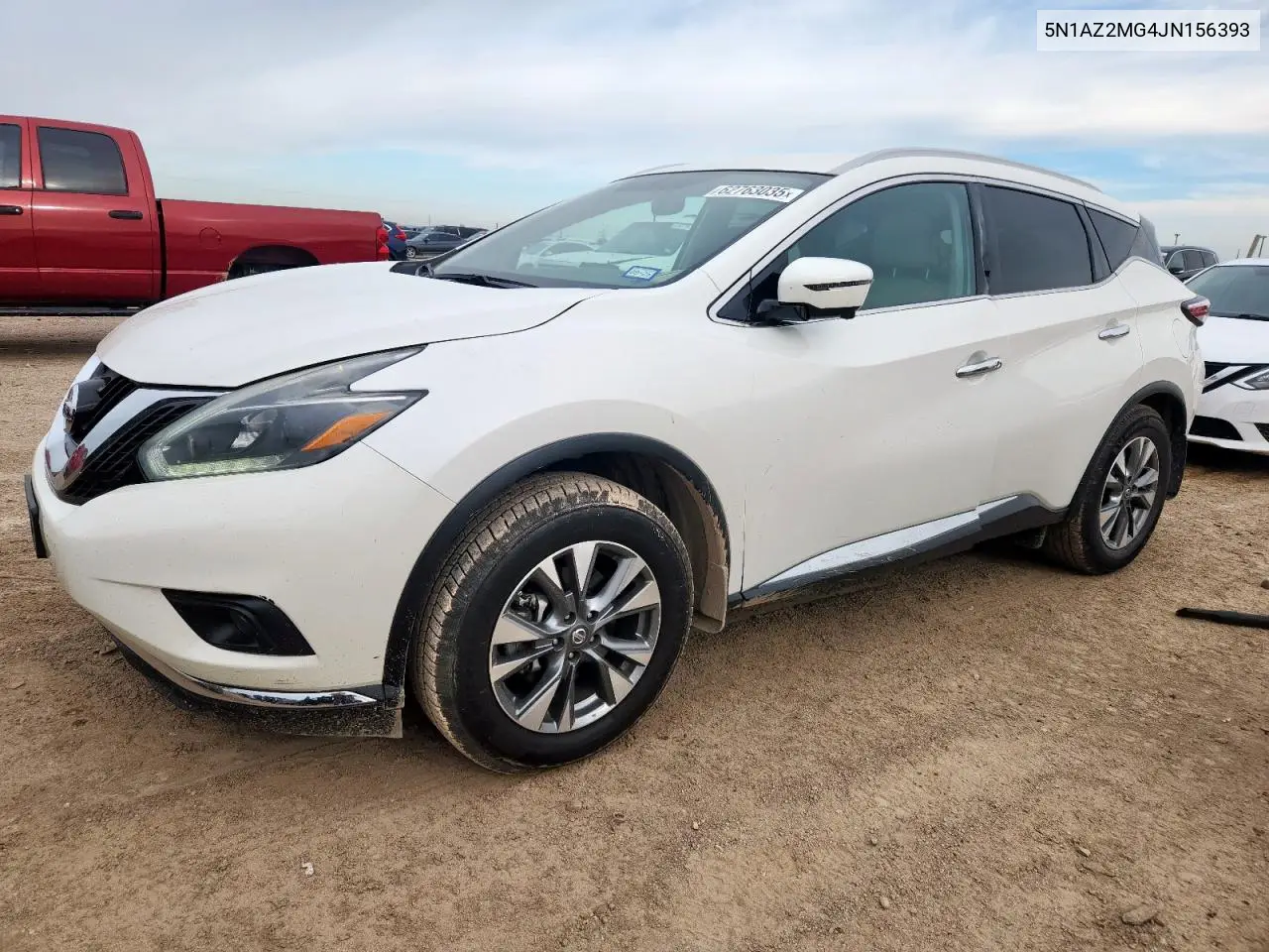 2018 Nissan Murano S VIN: 5N1AZ2MG4JN156393 Lot: 62763035