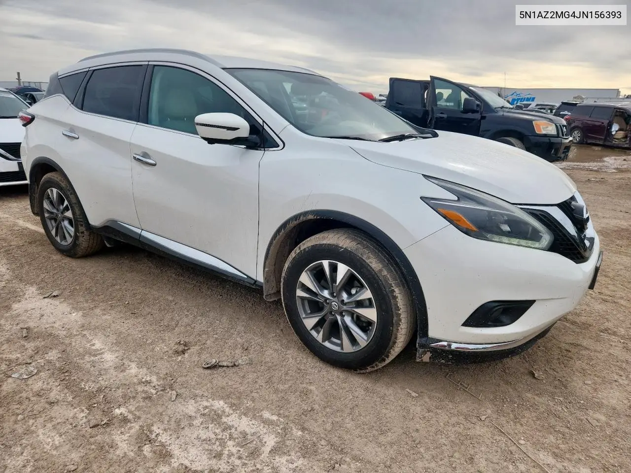 2018 Nissan Murano S VIN: 5N1AZ2MG4JN156393 Lot: 62763035