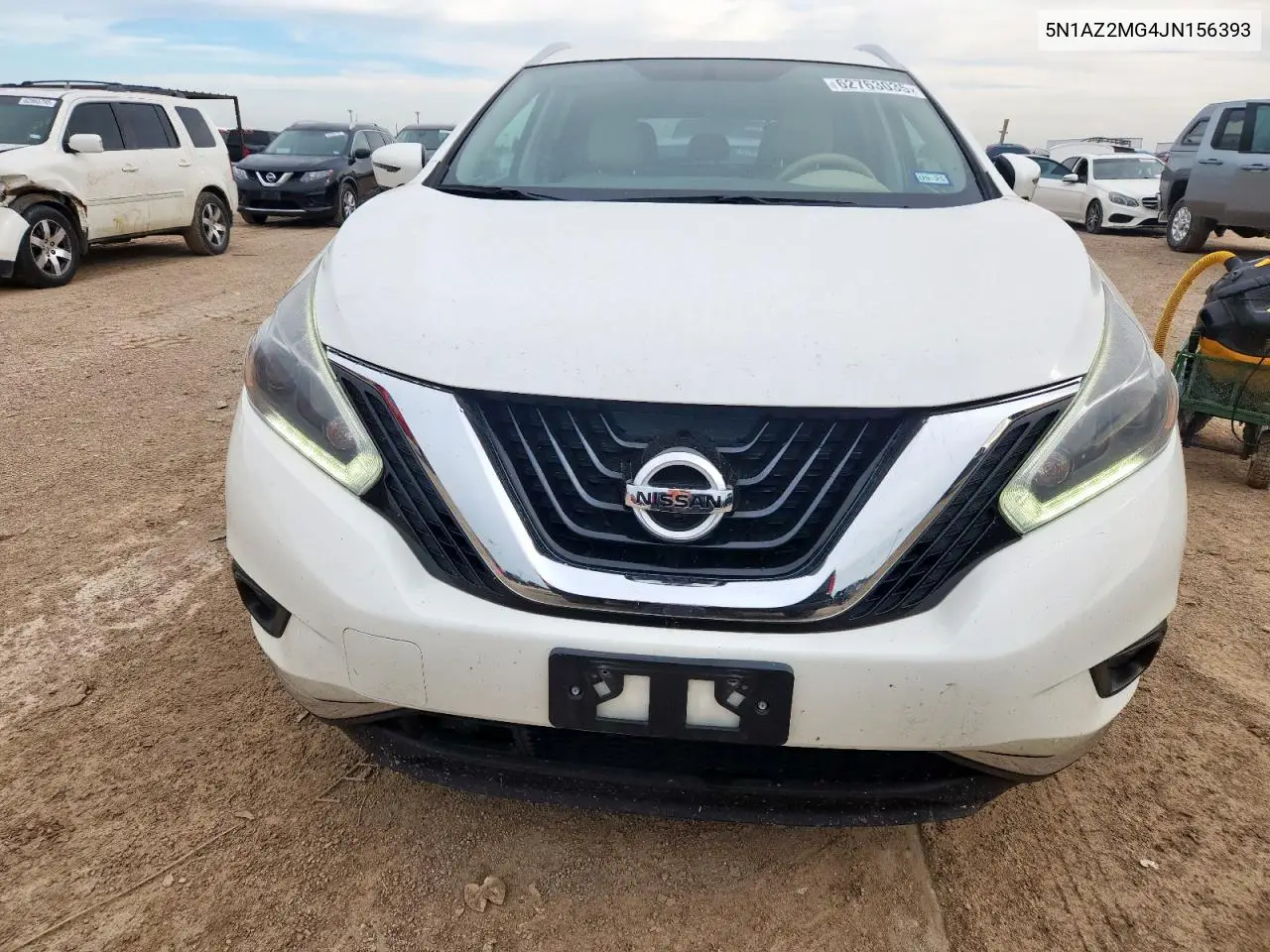 2018 Nissan Murano S VIN: 5N1AZ2MG4JN156393 Lot: 62763035