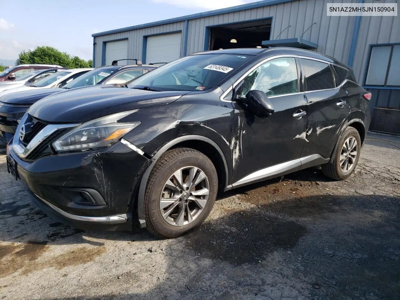 2018 Nissan Murano S VIN: 5N1AZ2MH5JN150904 Lot: 63149345