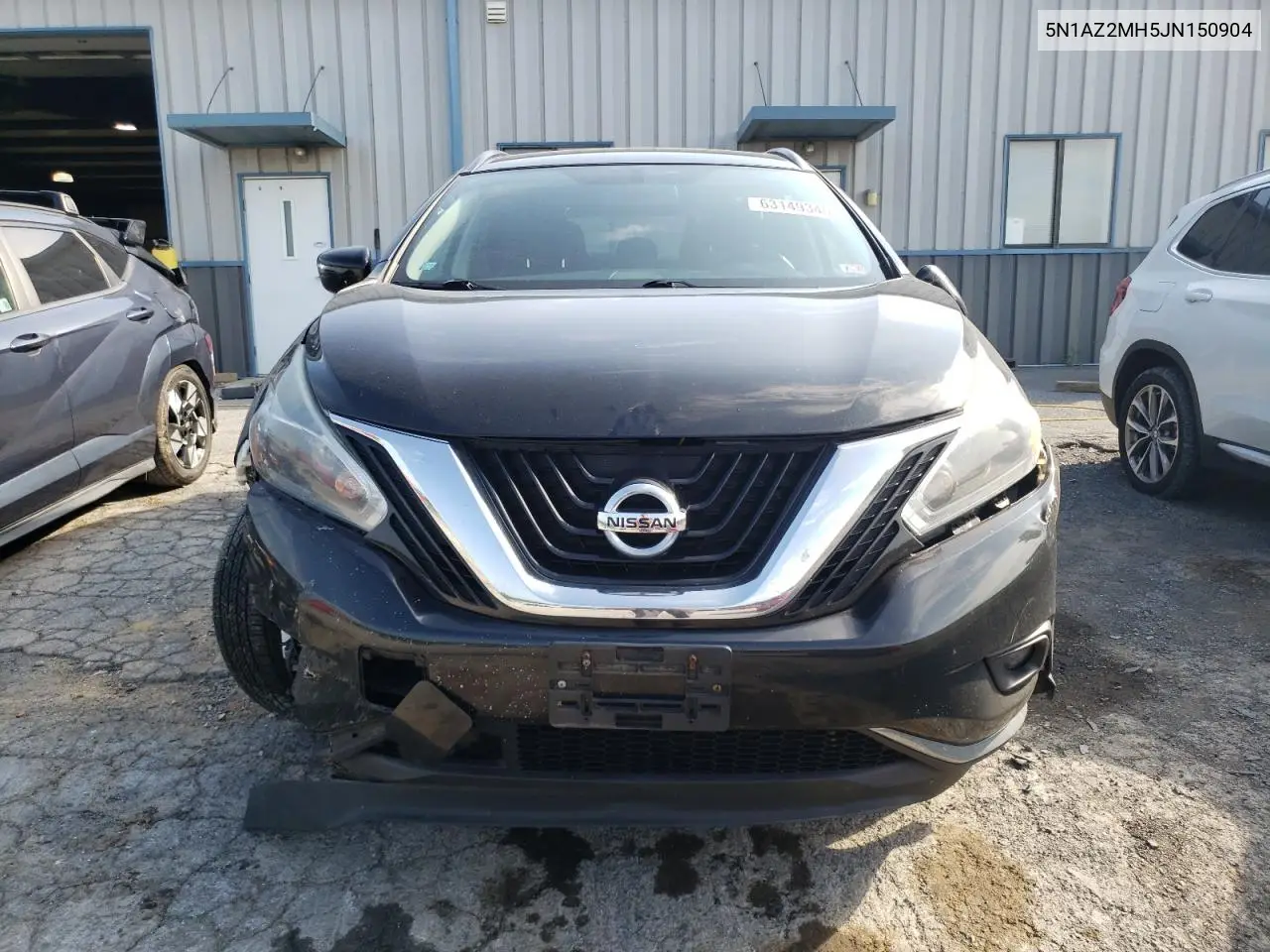 2018 Nissan Murano S VIN: 5N1AZ2MH5JN150904 Lot: 63149345