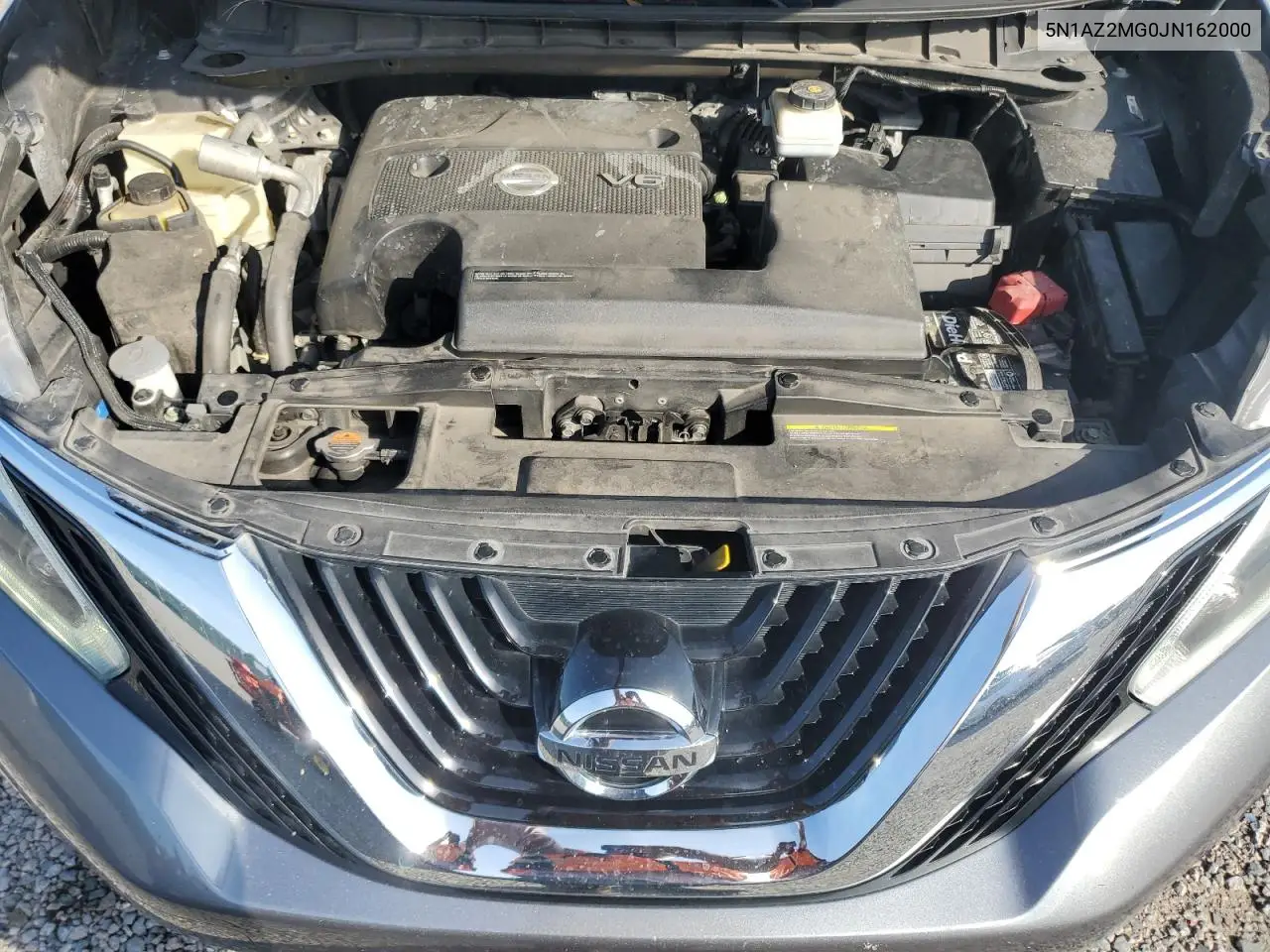 2018 Nissan Murano S VIN: 5N1AZ2MG0JN162000 Lot: 65169185