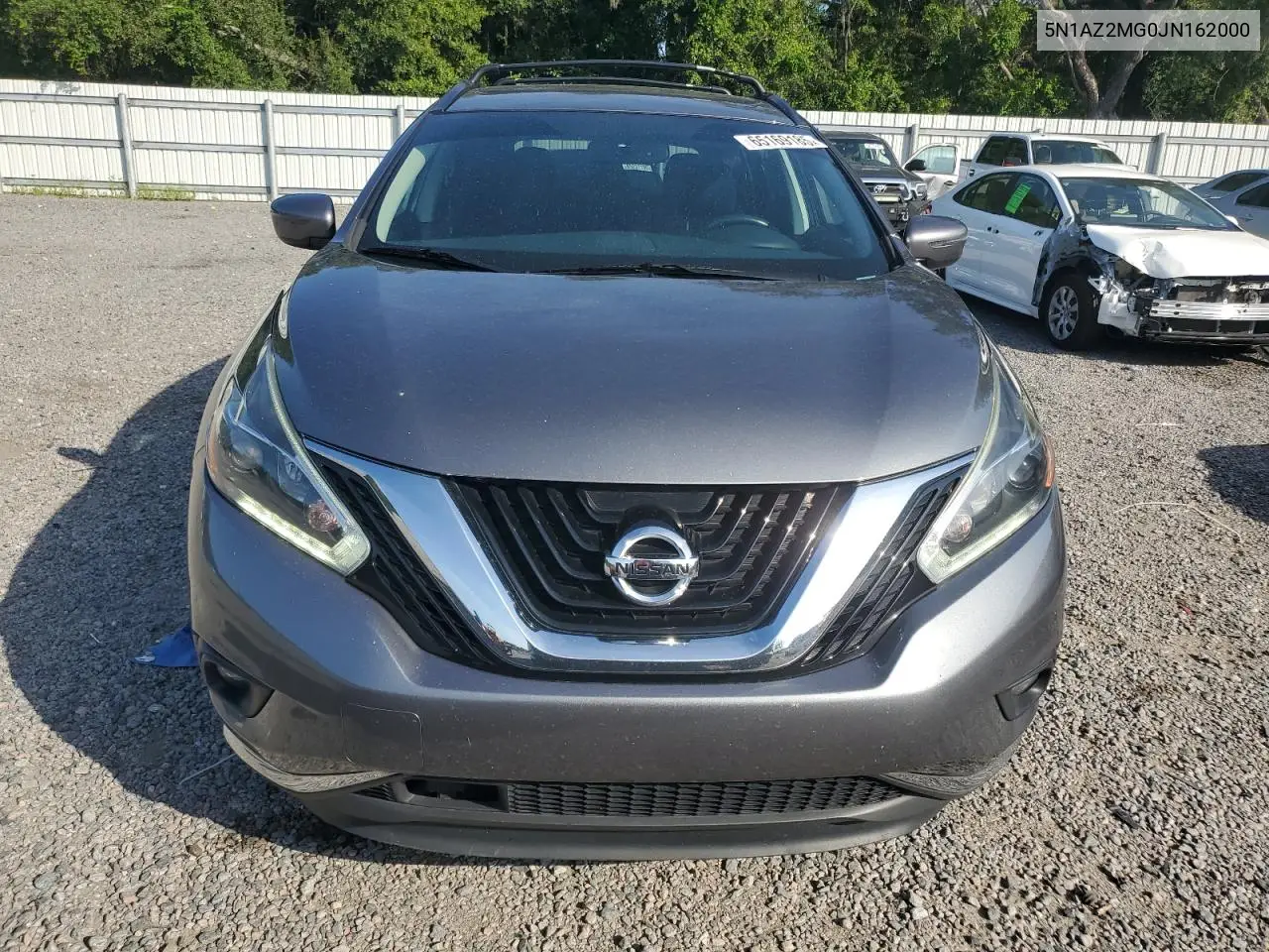 2018 Nissan Murano S VIN: 5N1AZ2MG0JN162000 Lot: 65169185