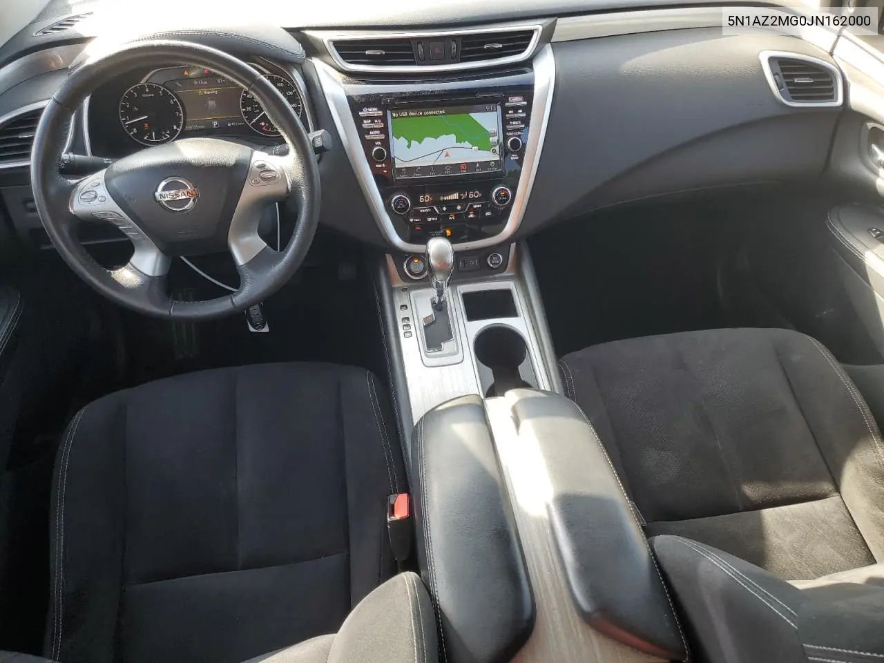 2018 Nissan Murano S VIN: 5N1AZ2MG0JN162000 Lot: 65169185