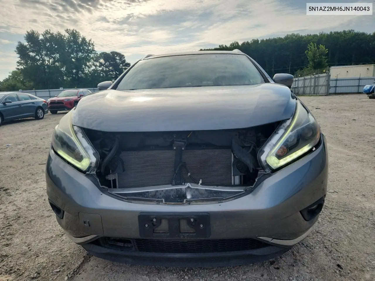 2018 Nissan Murano S VIN: 5N1AZ2MH6JN140043 Lot: 65599935