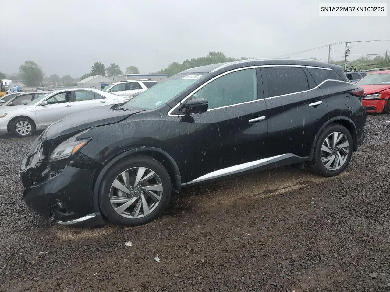 2019 Nissan Murano S VIN: 5N1AZ2MS7KN103225 Lot: 56310155