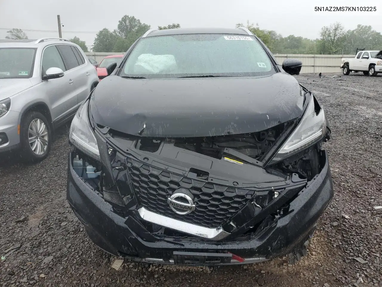 2019 Nissan Murano S VIN: 5N1AZ2MS7KN103225 Lot: 56310155