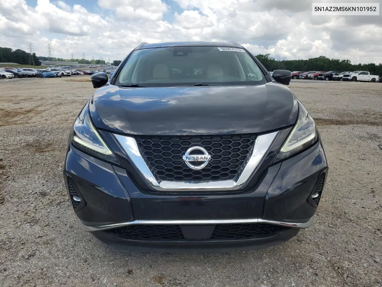 2019 Nissan Murano S VIN: 5N1AZ2MS6KN101952 Lot: 56967515