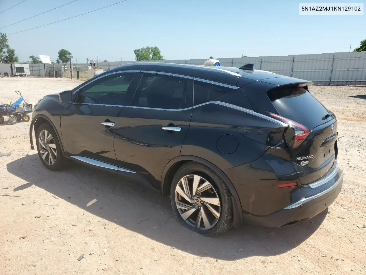 2019 Nissan Murano S VIN: 5N1AZ2MJ1KN129102 Lot: 57126035