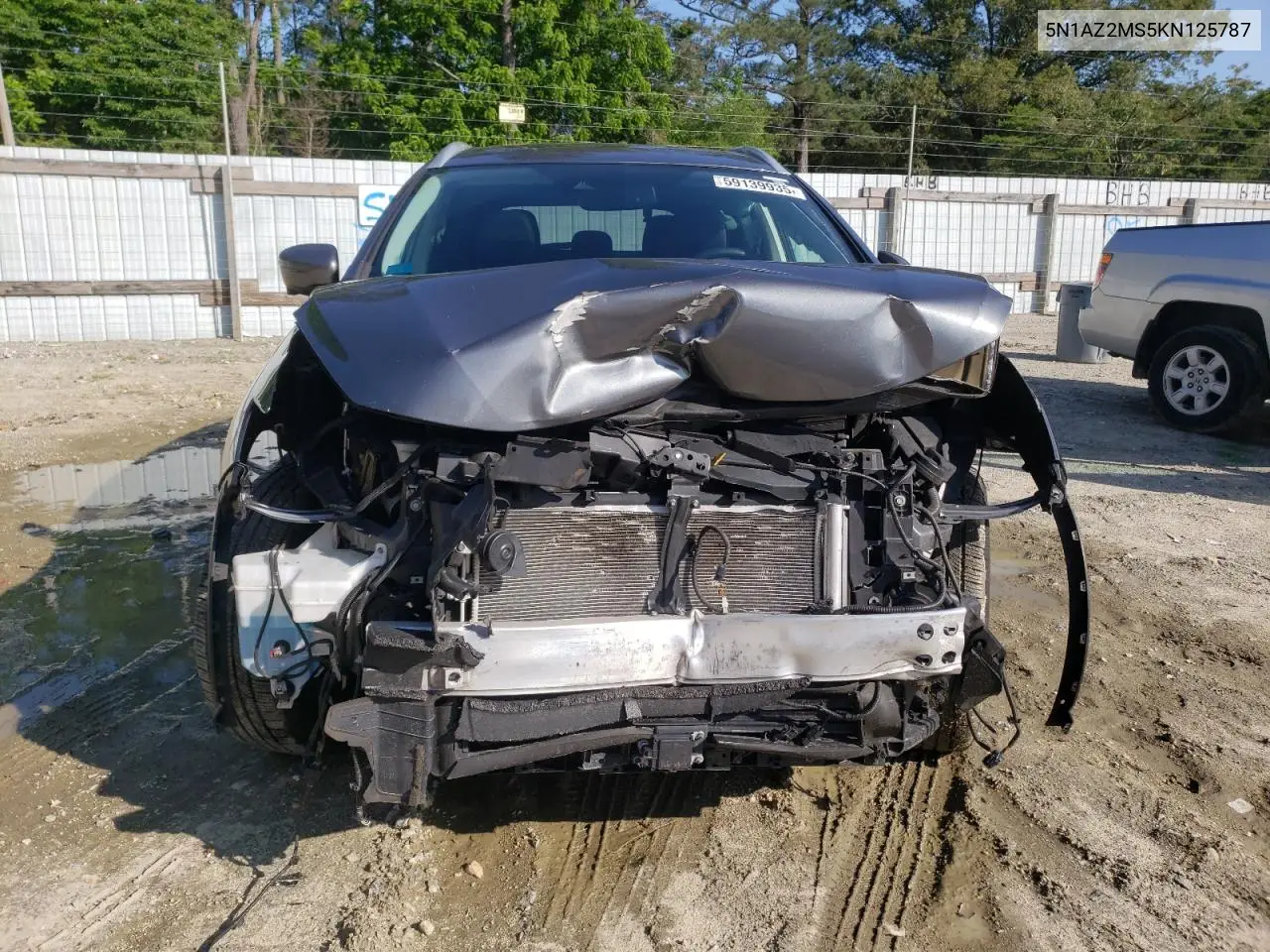 2019 Nissan Murano S VIN: 5N1AZ2MS5KN125787 Lot: 59139935