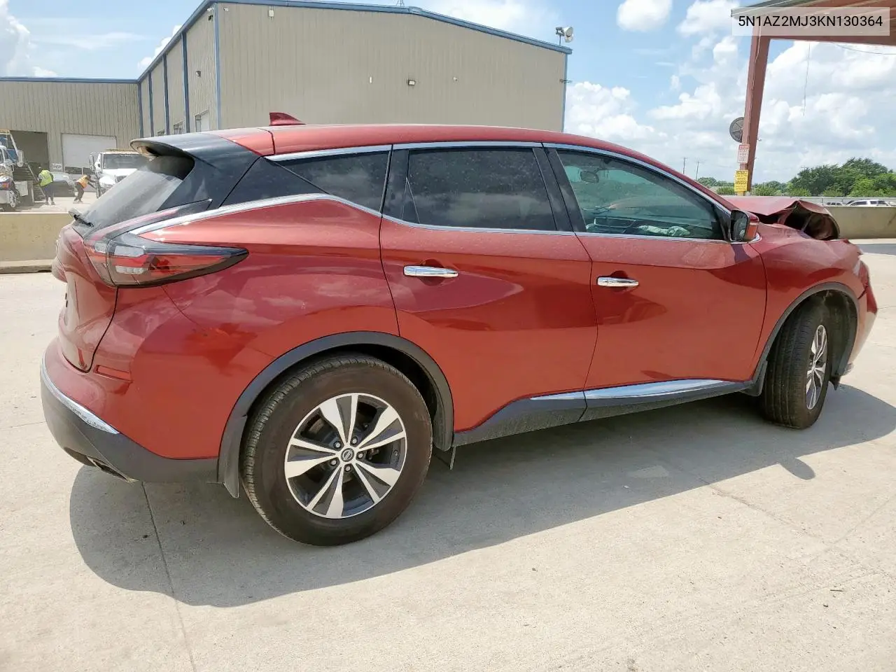 2019 Nissan Murano S VIN: 5N1AZ2MJ3KN130364 Lot: 60970605