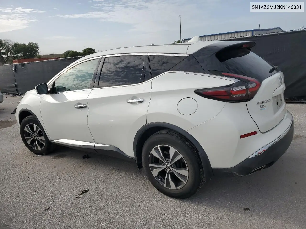 2019 Nissan Murano S VIN: 5N1AZ2MJ2KN146331 Lot: 62077765